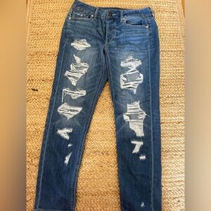 American Eagle Ripped Mom Jeans